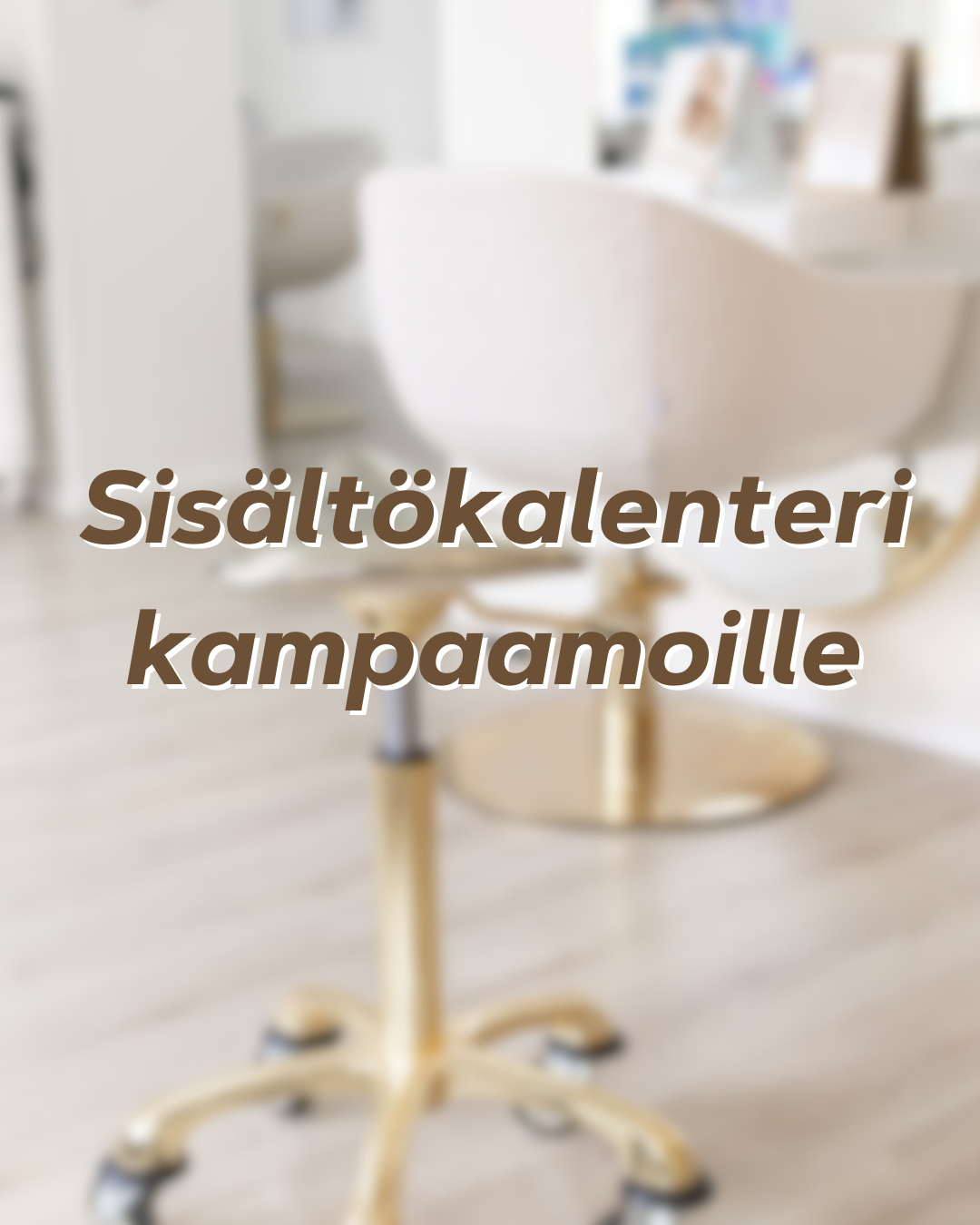 Sisältökalenteri kampaamoille